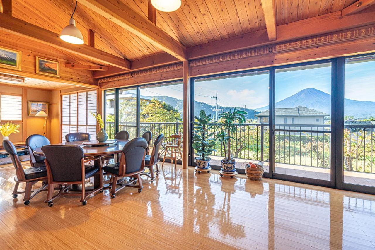 View Of Mt Fuji Free Transportation Bicycle Rental Ok 富士山眺望 Fujikawaguchiko Exterior photo